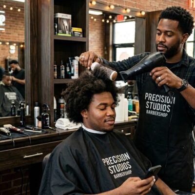Precision Studios Barbershop Kansas